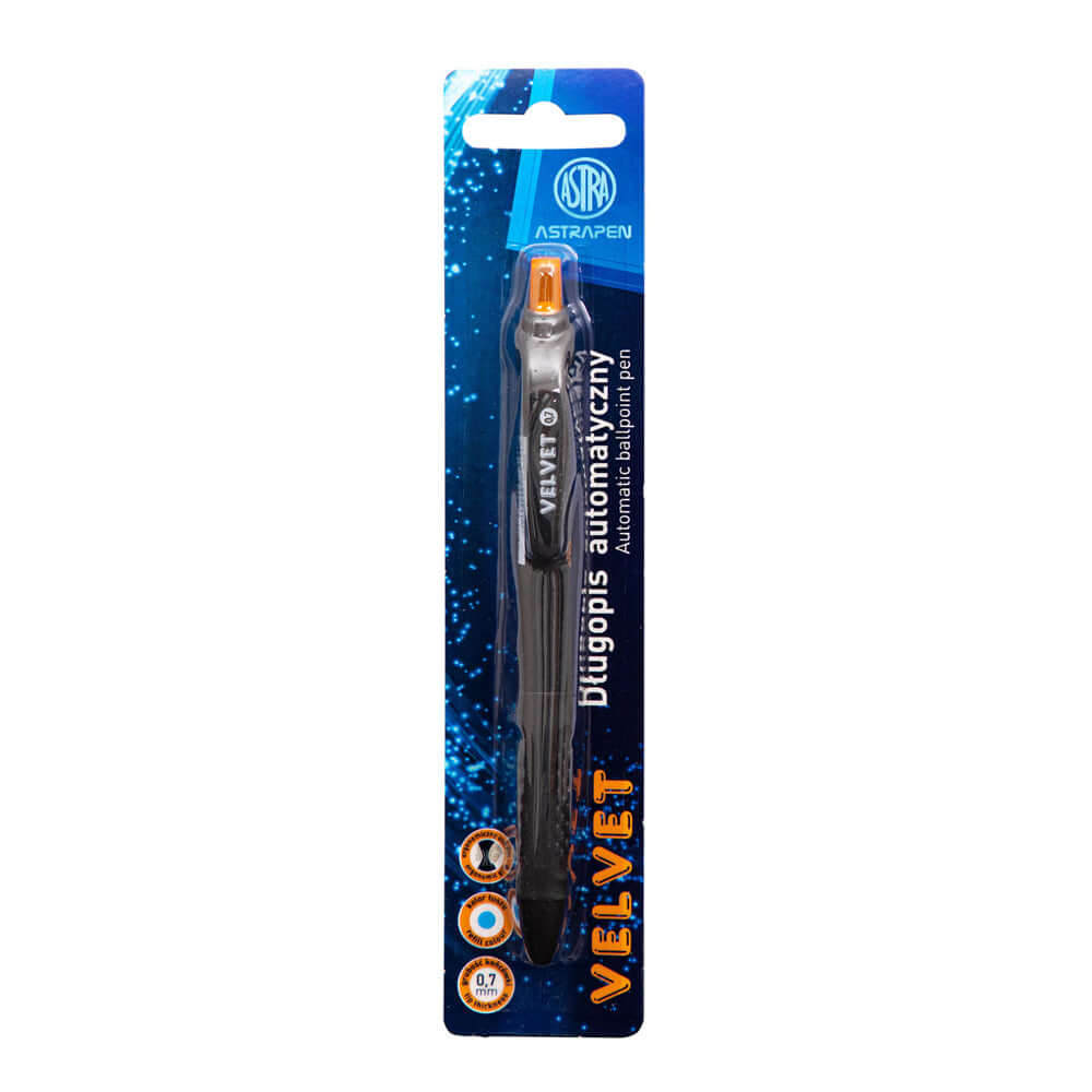 Pix cu mecanism, Velvet Astra Pen, varf 0.7 mm, blister Pix cu mecanism, Velvet Astra Pen, varf 0.7 mm, blister